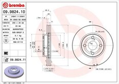 09.9824.10-BREMBO продаж в Україні за ціною - 1541 грн.